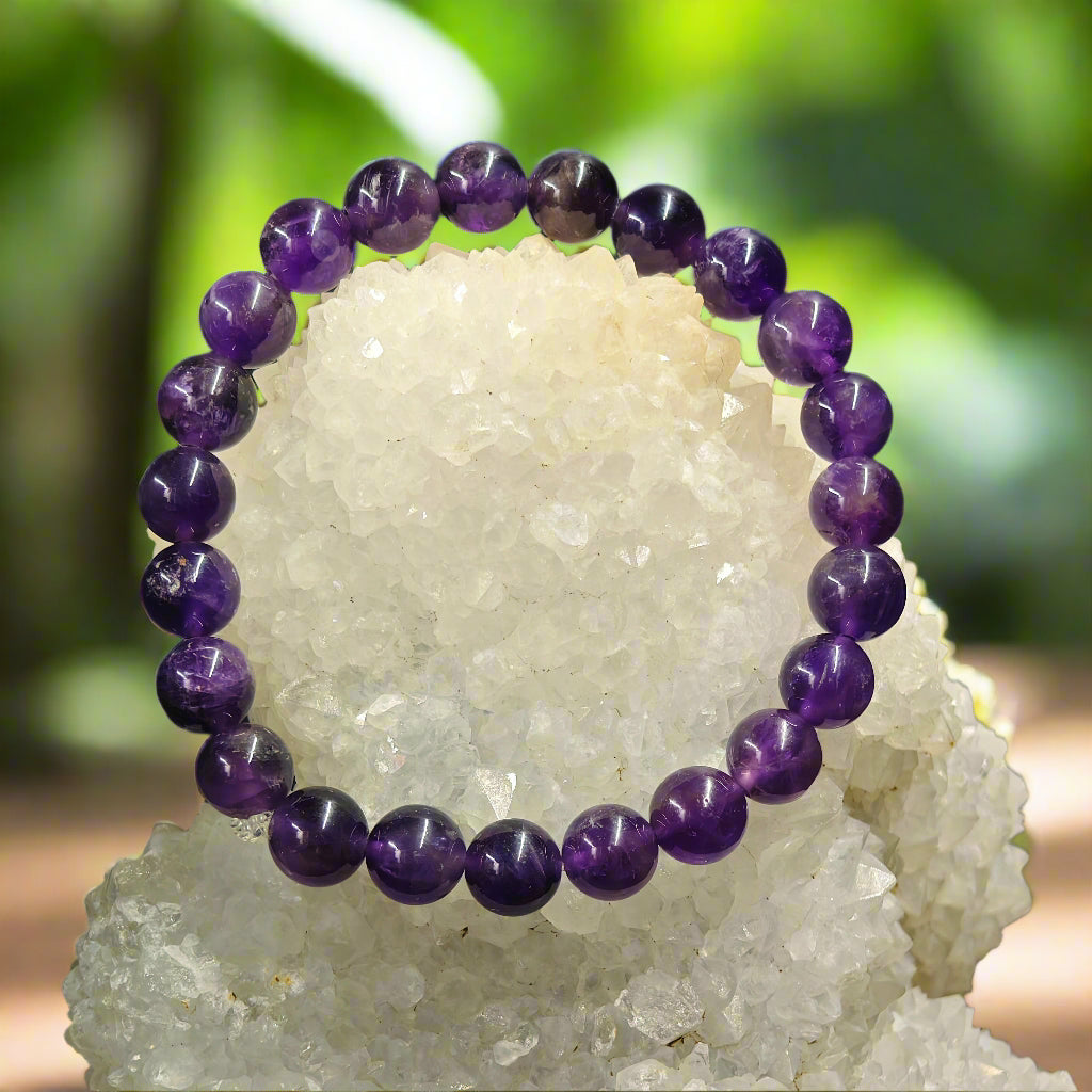 Natural Amethyst Serenity Bracelet – Calms the mind
