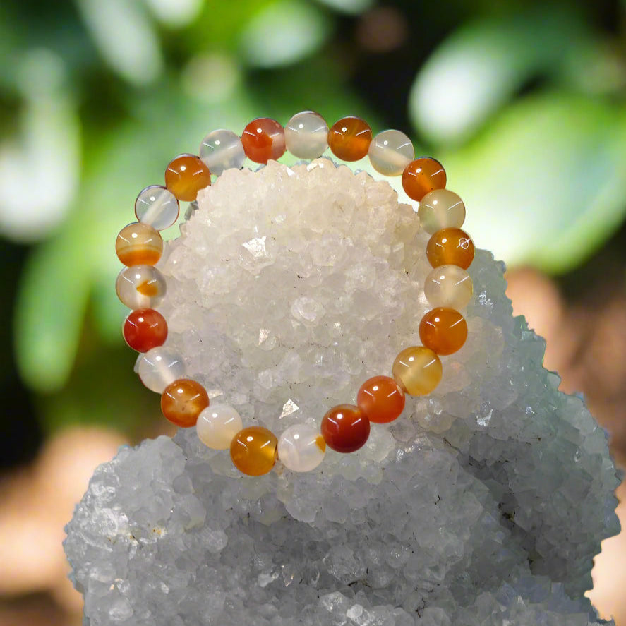 Natural Carnelian Energy Bracelet – Increases vitality