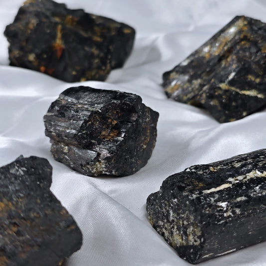 Black Tourmaline Rough – The Ultimate Stone for Protection & Grounding